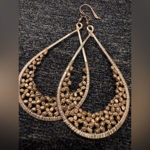 CHAN LUU Teardrop Earrings